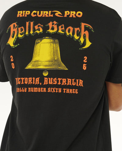 Rip Curl Bells Pro 26 Bell Logo Short Sleeve T-shirt For Me