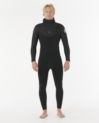 Rip Curl Dawn Patrol 5/4mm - Mens Chest Zip Hooded Winter W