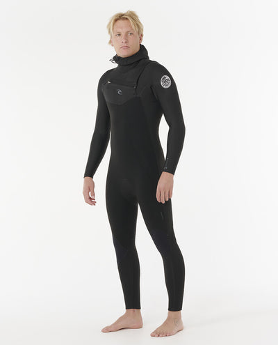 Rip Curl Dawn Patrol 5/4mm - Mens Chest Zip Hooded Winter W