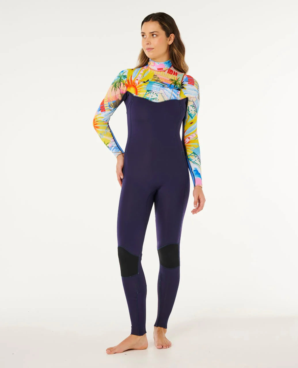 Rip Curl Dawn Patrol Pro 4/3m Chest Zip Wetsuit for Women