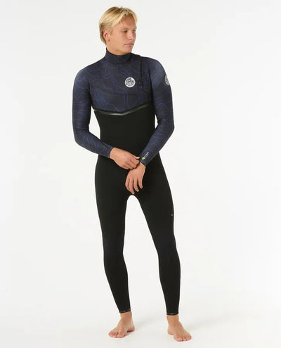 Rip Curl E Bomb 4/3GB Z/Zip Free Steamer - Mens Wetsuit