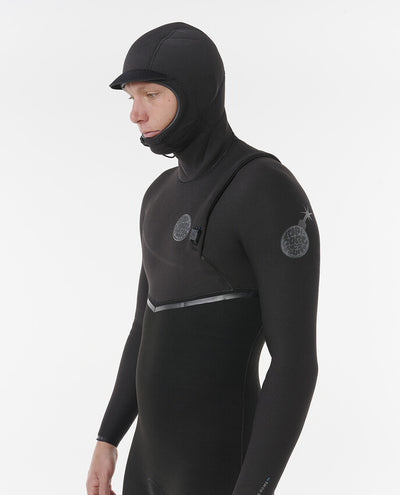 Rip Curl E-Bomb 5/4mm - Mens Zip Free Hooded Winter Wetsuit