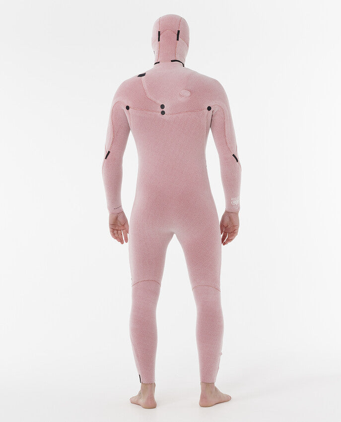 F-Bomb Fusion 5/4mm - Heren winter wetsuit met borstrits en capuchon