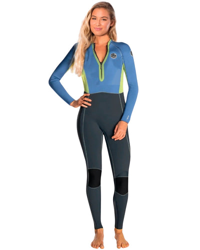 G BOMB 2mm  - Womens Front Zip Steamer Wetsuit