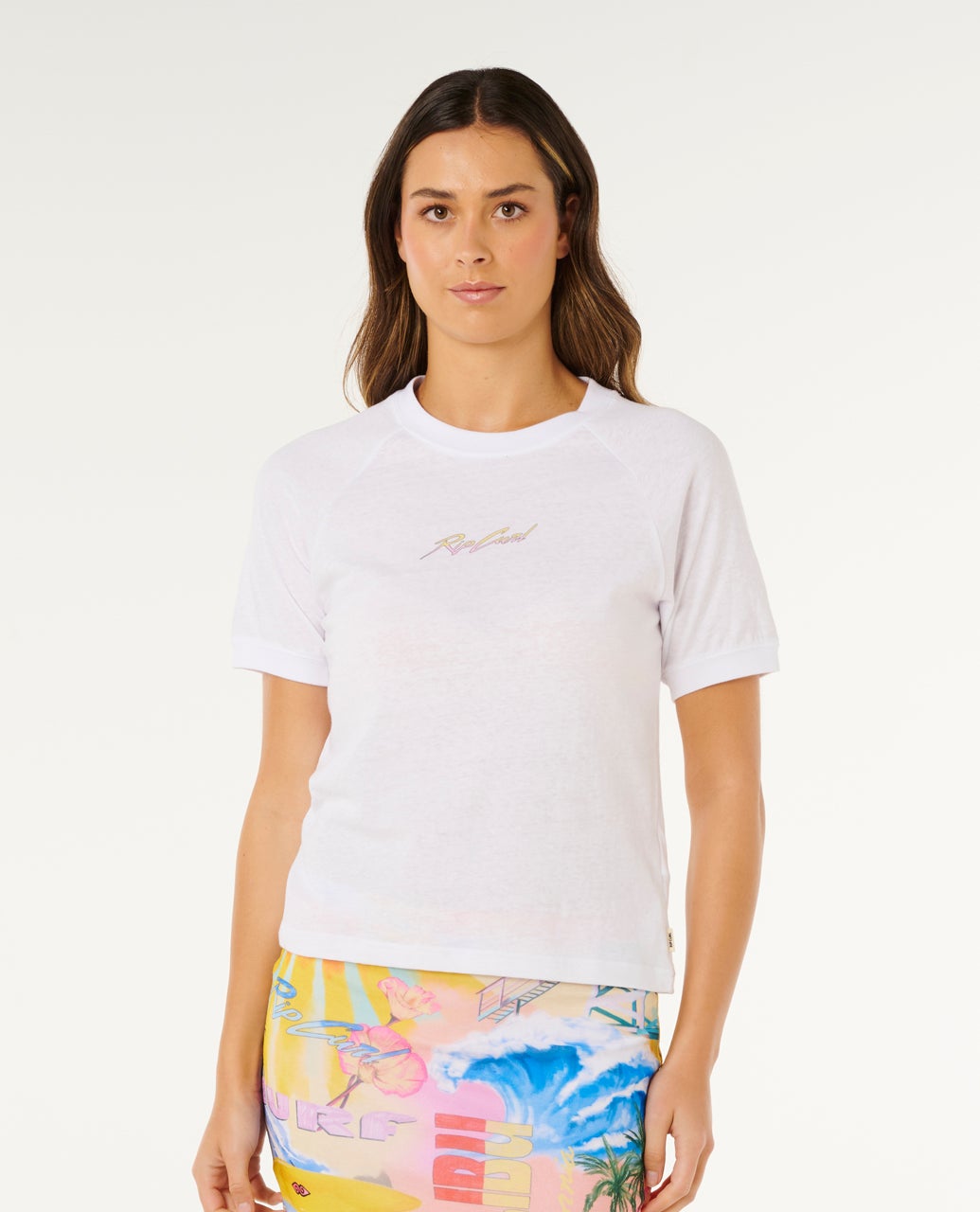 Rip Curl Hayley O Fitted Short Sleeve T-shirt For Women
