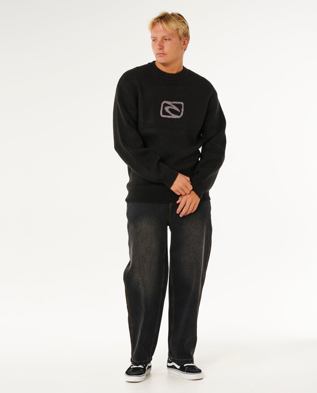 Rip Curl Inner Visions Knit Crew Sweater For Men