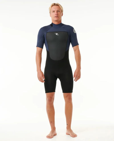 Omega 2mm - Back Zip Springsuit voor Heren