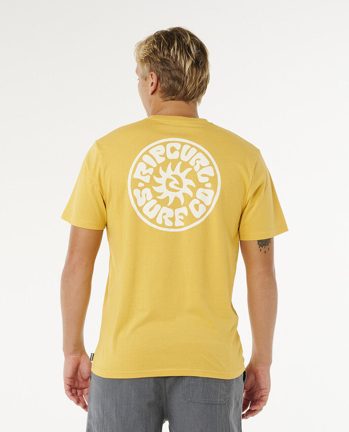 Pacific Rinse Circle Short Sleeve T-shirt For Men