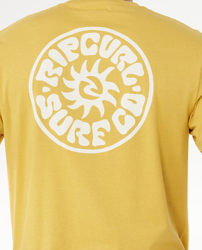 Pacific Rinse Circle Short Sleeve T-shirt For Men