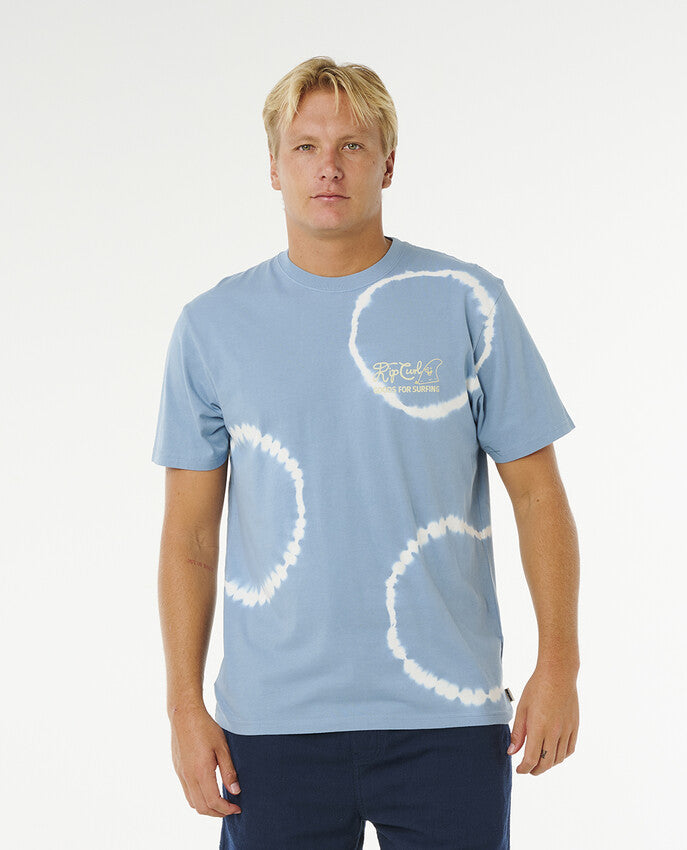 Pacific Rinse Fin Short Sleeve T-shirt For Men
