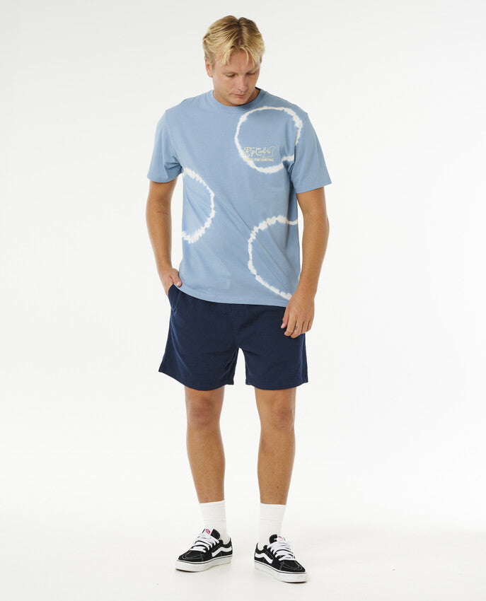 Pacific Rinse Fin Short Sleeve T-shirt For Men