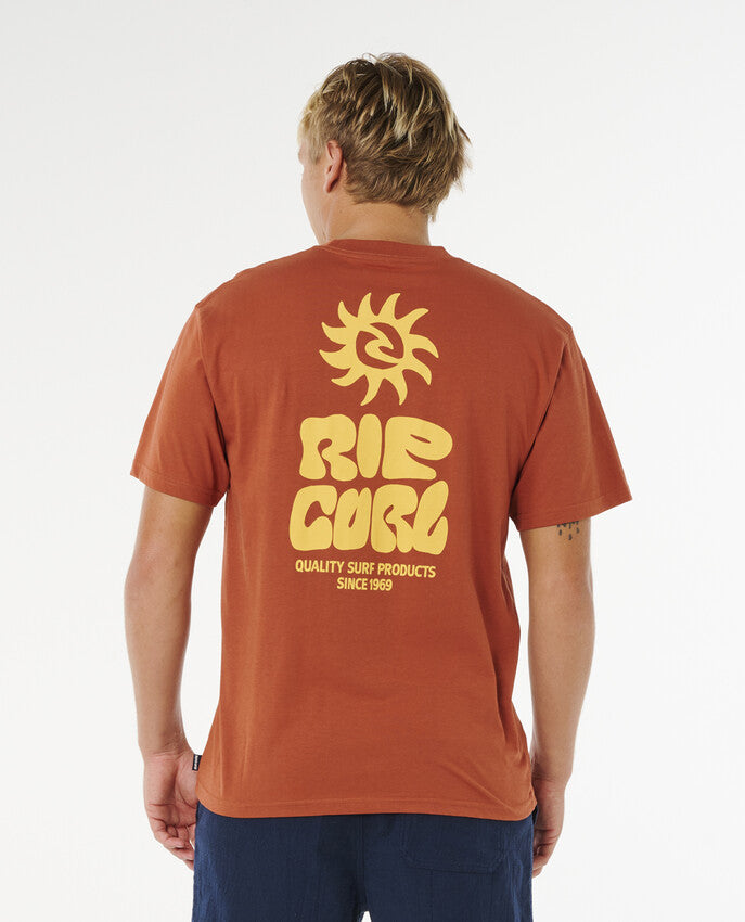 Rip Curl Pacific Rinse Glass Off Short Sleeve T-shirt For M