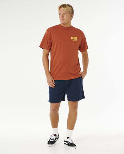 Rip Curl Pacific Rinse Glass Off Short Sleeve T-shirt For M