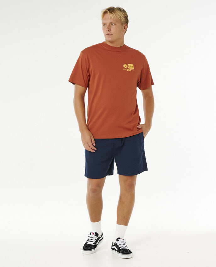 Rip Curl Pacific Rinse Glass Off Short Sleeve T-shirt For M