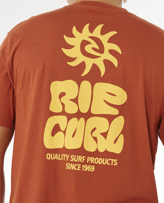 Rip Curl Pacific Rinse Glass Off Short Sleeve T-shirt For M
