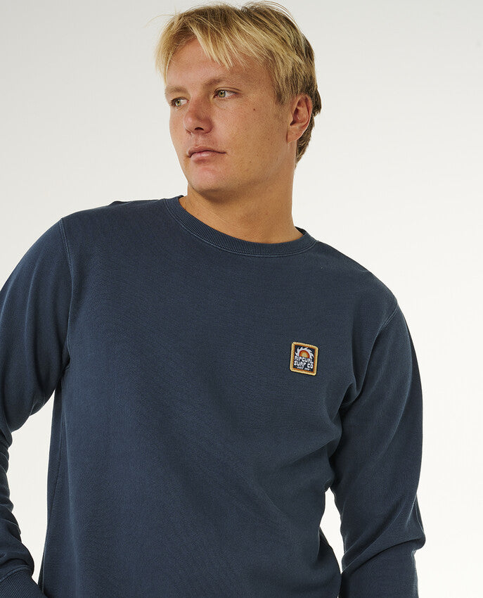 Rip Curl Pacific Rinse Patch Fleece Sweater For Men
