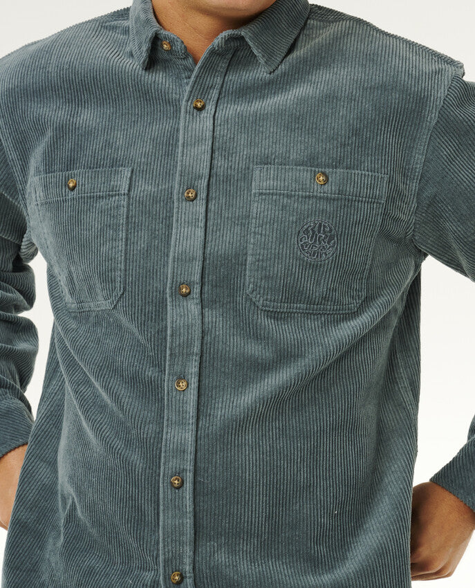 Premium Surf Cord Long Sleeve Shirt For Men