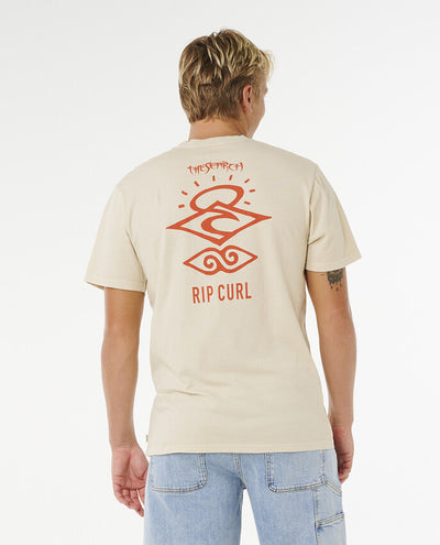 Rip Curl Search Icon Short Sleeve T-shirt For Men