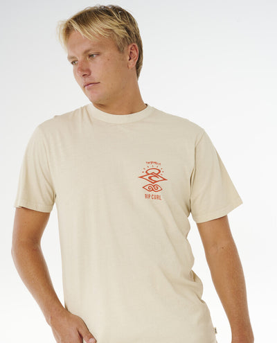 Rip Curl Search Icon Short Sleeve T-shirt For Men