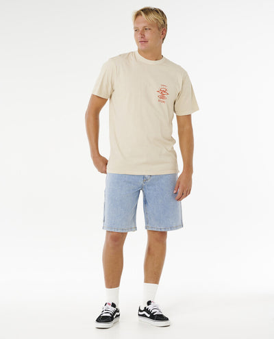 Rip Curl Search Icon Short Sleeve T-shirt For Men