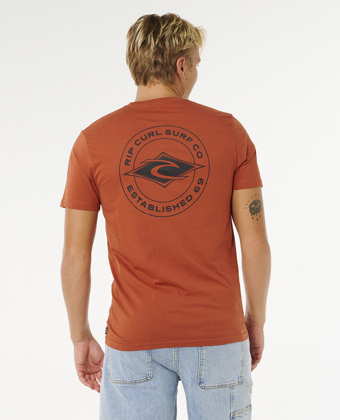 Rip Curl Staple Short Sleeve T-shirt For Men