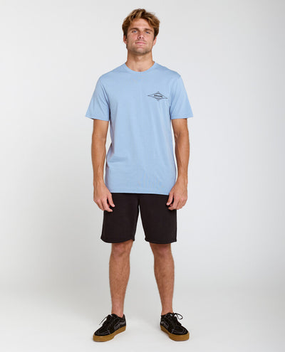 Rip Curl Streamline Diamond Short Sleeve T-shirt For Men
