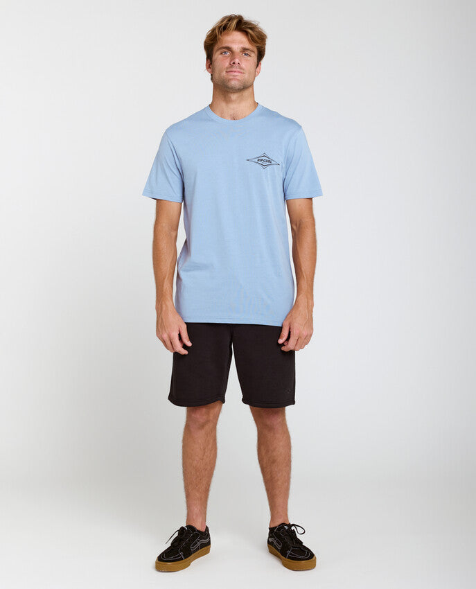Rip Curl Streamline Diamond Short Sleeve T-shirt For Men
