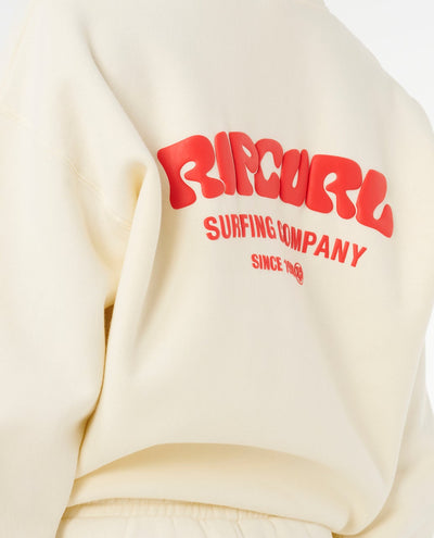 Rip Curl Surf Puff Heritage Hoodie For Women