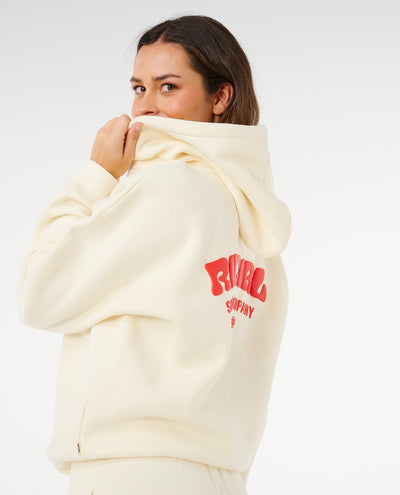 Rip Curl Surf Puff Heritage Hoodie For Women
