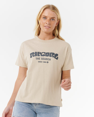 Rip Curl Surf Puff Relaxed Tee - Womens Surf Lifestyle Shor