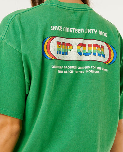 Surf Revival Heritage Short Sleeve T-shirt For Wom