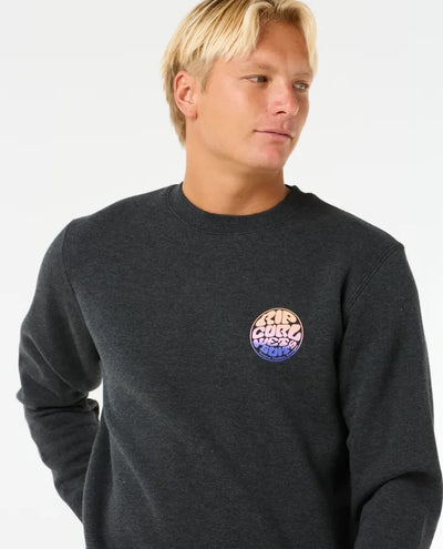 Wetsuit Icon Crew - Heren Surf Lifestyle Fleece Trui