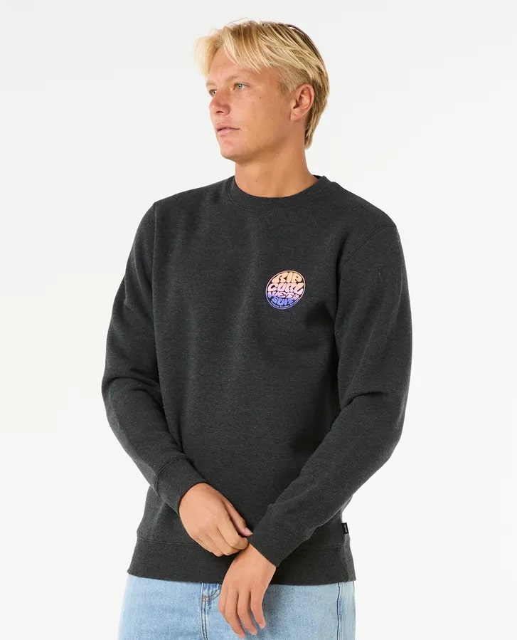 Wetsuit Icon Crew - Heren Surf Lifestyle Fleece Trui