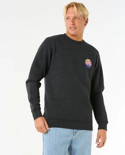 Wetsuit Icon Crew - Heren Surf Lifestyle Fleece Trui