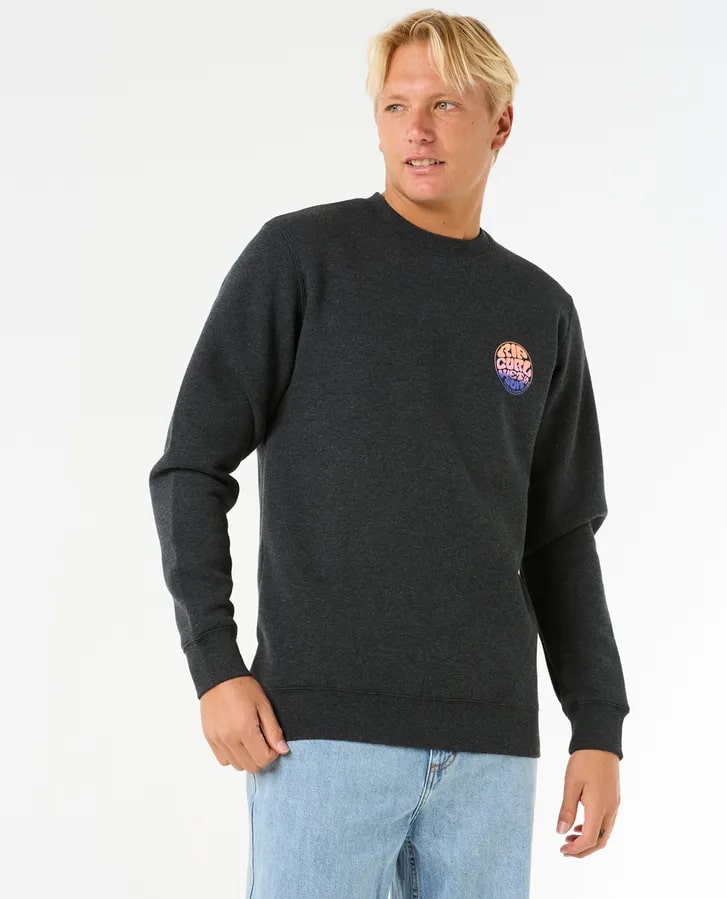 Wetsuit Icon Crew - Heren Surf Lifestyle Fleece Trui