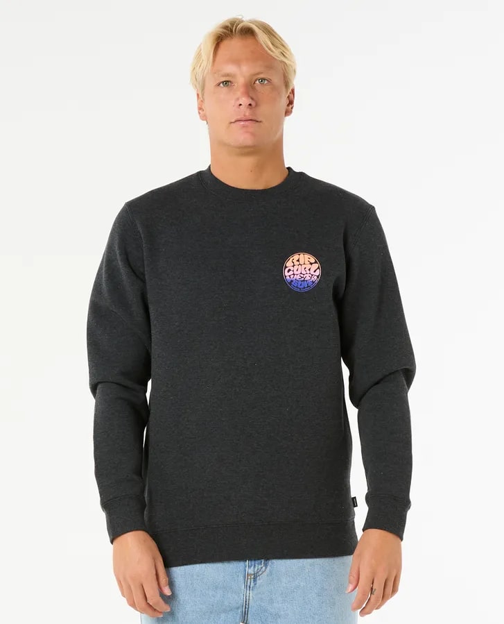 Wetsuit Icon Crew - Heren Surf Lifestyle Fleece Trui