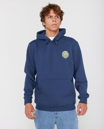 Wetsuit Icon - Heren Surf Lifestyle Fleece Hoodie