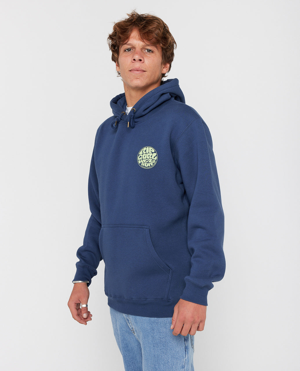 Wetsuit Icon - Heren Surf Lifestyle Fleece Hoodie