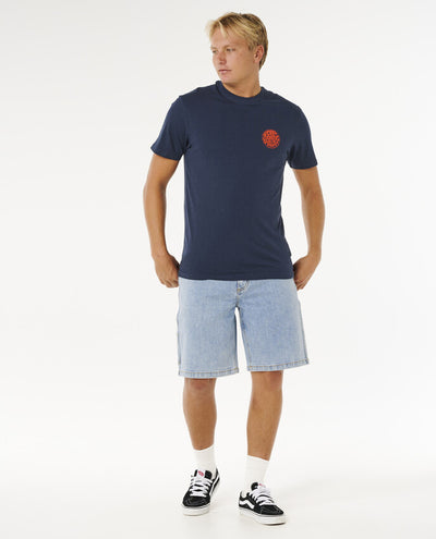 Rip Curl Wettie Icon Short Sleeve T-shirt For Men