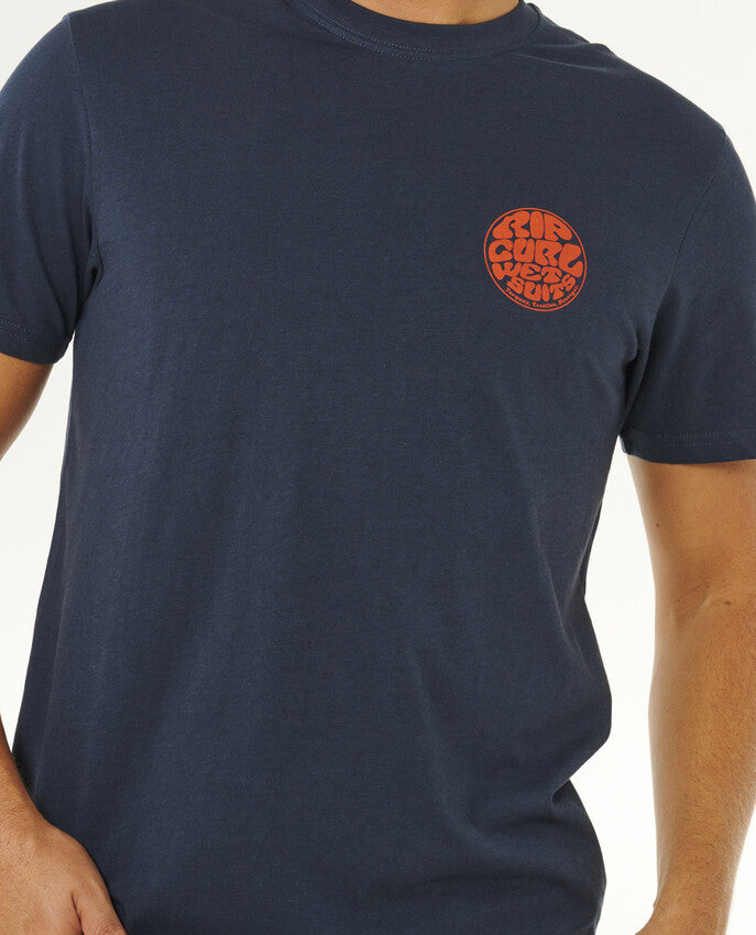 Rip Curl Wettie Icon Short Sleeve T-shirt For Men