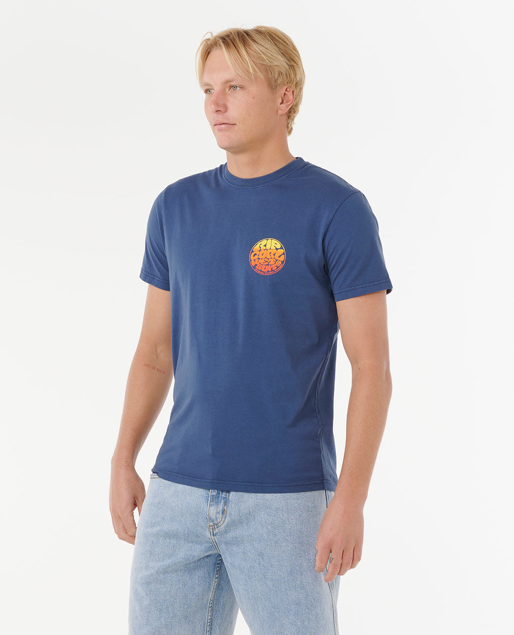 Wettie Passage Icon - Heren Surf Lifestyle T-shirt met korte mouwen