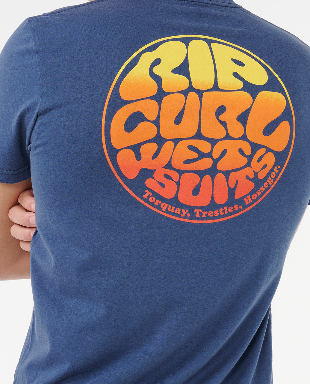 Wettie Passage Icon - Heren Surf Lifestyle T-shirt met korte mouwen