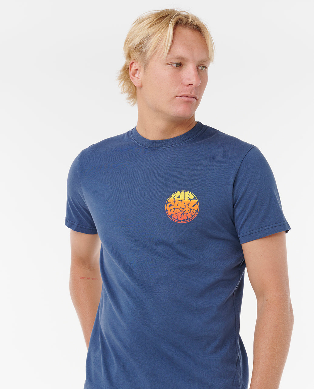 Wettie Passage Icon - Heren Surf Lifestyle T-shirt met korte mouwen