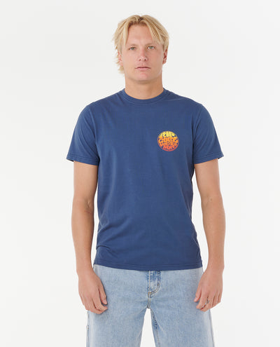 Wettie Passage Icon - Heren Surf Lifestyle T-shirt met korte mouwen