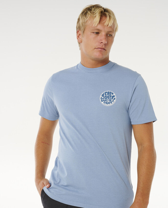 Rip Curl Wettie Passage Icon Short Sleeve T-shirt For Men