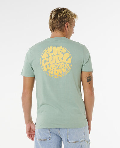 Rip Curl Wettie Passage Icon Short Sleeve T-shirt For Men