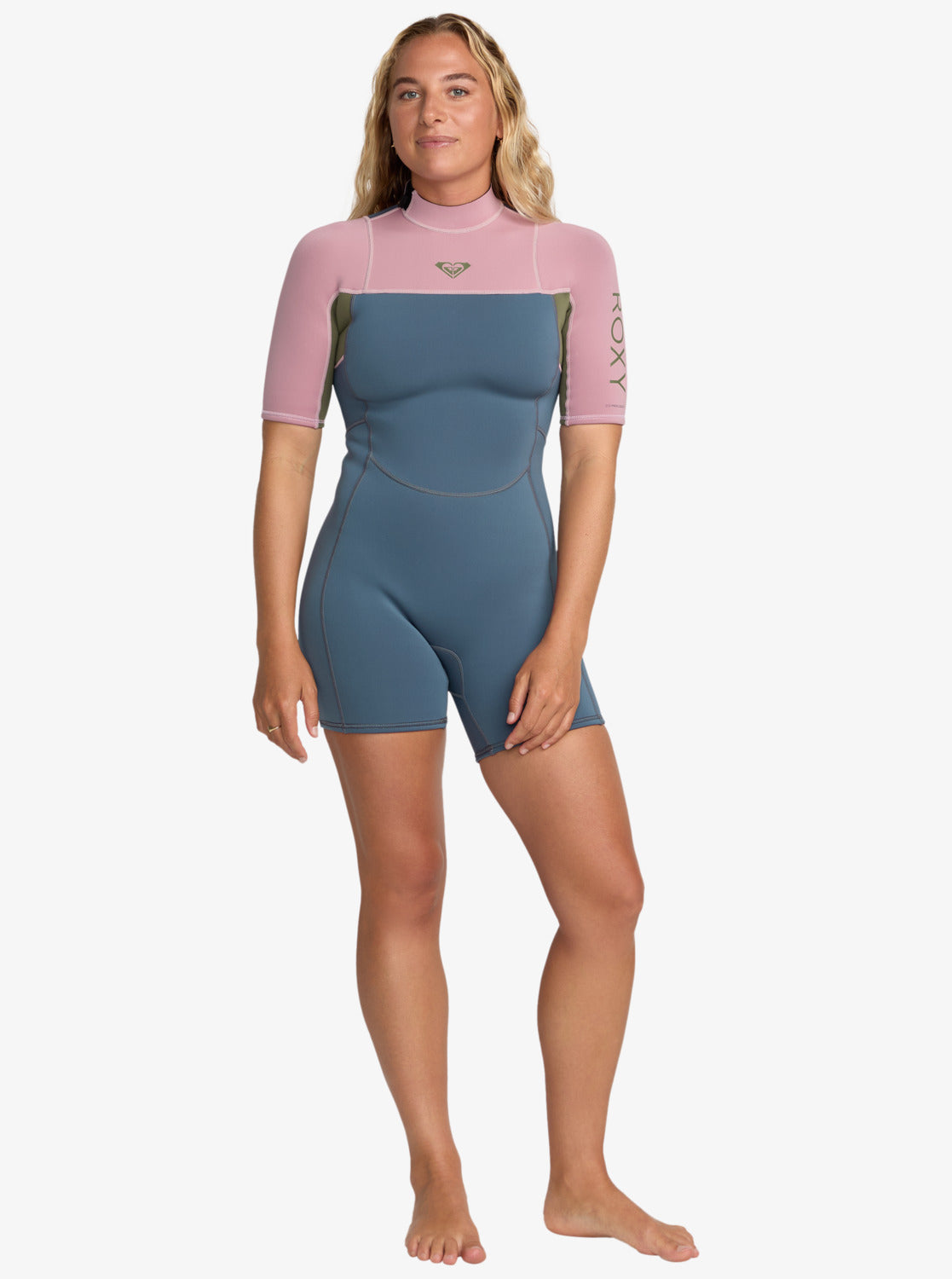Roxy 2/2mm Prologue+ - Womens Short Sleeve Flatlock