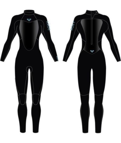 ROXY 3/2mm Prologue - Wetsuit met een Achterrits voor Meisjes 8-16 - Wetsuit Kids