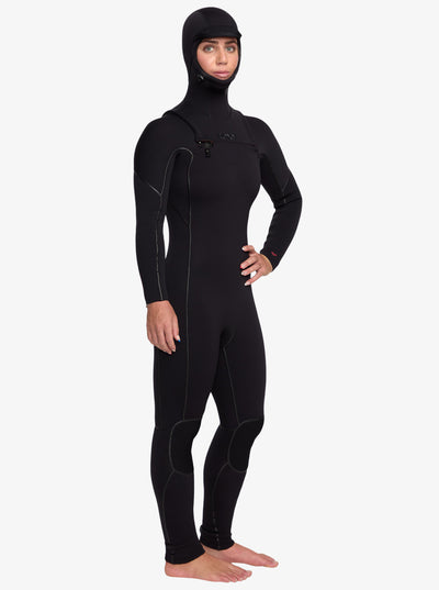 Roxy 5/4mm Elite Xtra Warm - Womens Hooded Front Zip