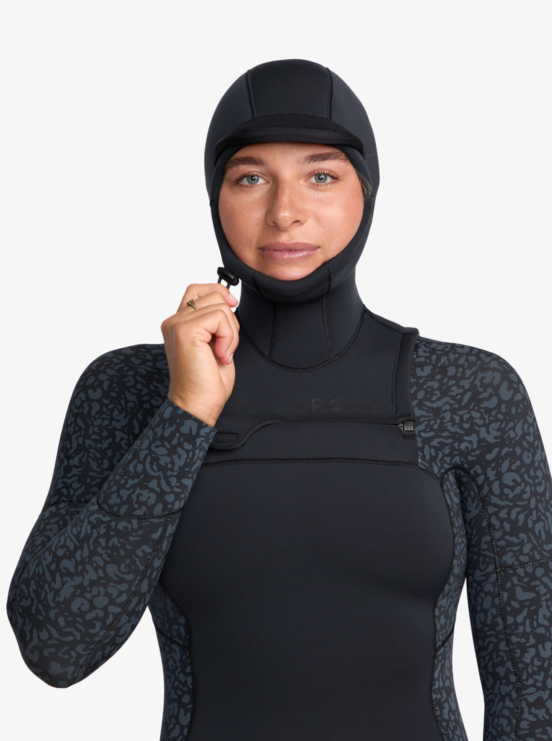 5/4mm Swell Series Natural - Women's Hooded Front Zip Wetsuit